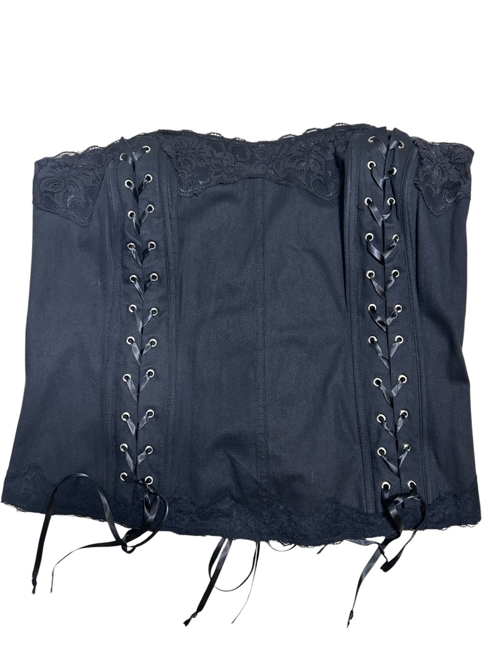 Tripp NYC vintage corset lace up size 2 2X goth punk witchy renfaire milkmaid